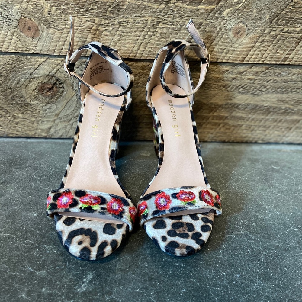 Madden Girl strap heels